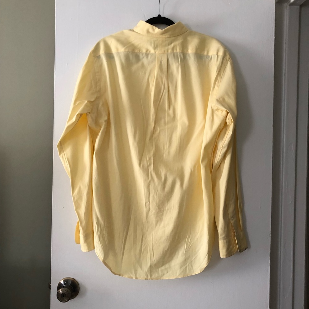 🆕 NWOT YELLOW RALPH LAUREN CLASSIC FIT BUTTONDOWN - Picture 5 of 7